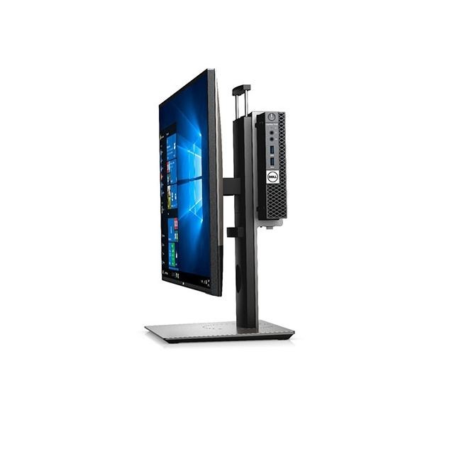 Dell DELL MFS18 support d'écran plat pour bureau 68,6 cm (27"") Autonome Noir, Argent