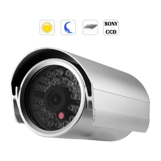 Caméra de surveillance connectée Mecer Caméra de surveillance extérieur 24 LED IR