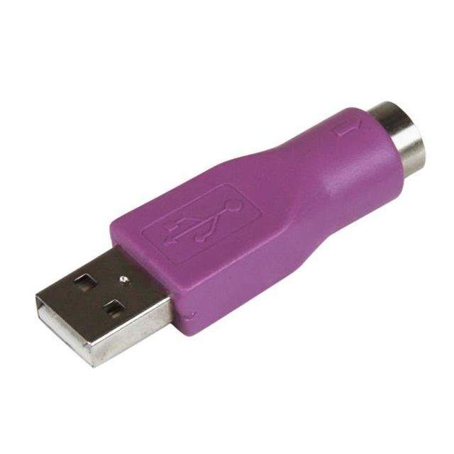 Startech - Adaptateur PS/2 vers USB - Adaptateur de rechange pour clavier - PS2 (F) vers USB A (M) - Reseaux