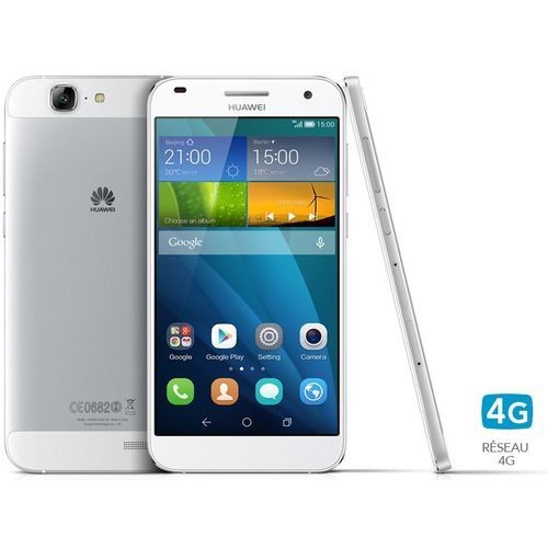 Smartphone Android Huawei Ascend G7 blanc