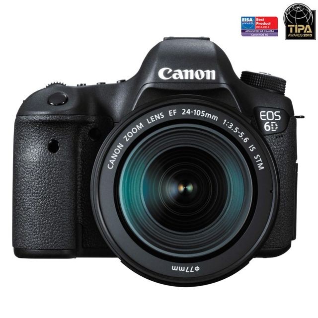 Canon - PACK CANON EOS 6D + EF 24-105 f3,5-5,6 IS STM Canon  - Reflex Grand Public