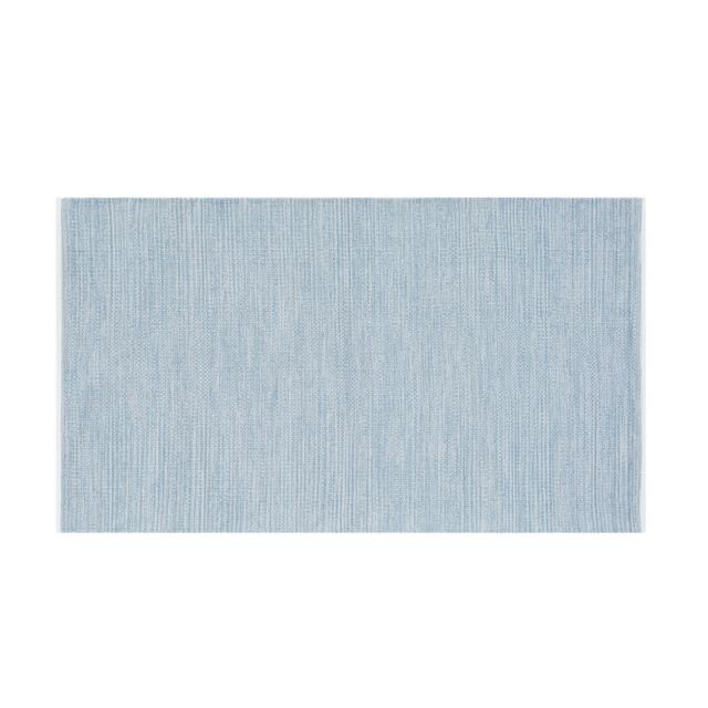 Tapis Tapis en coton bleu clair 80 x 150 cm DERINCE