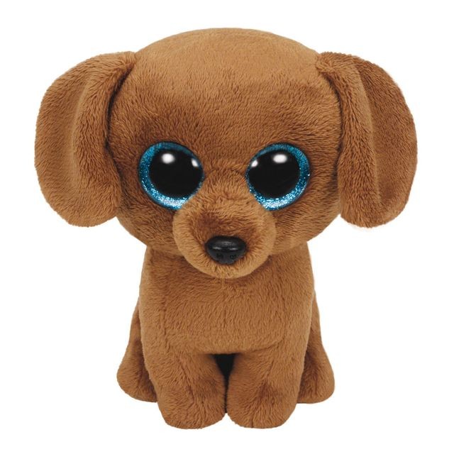 Animaux Speckles Beanie Boo Peluche Beanie Boo's Small : Dougie le Tekel