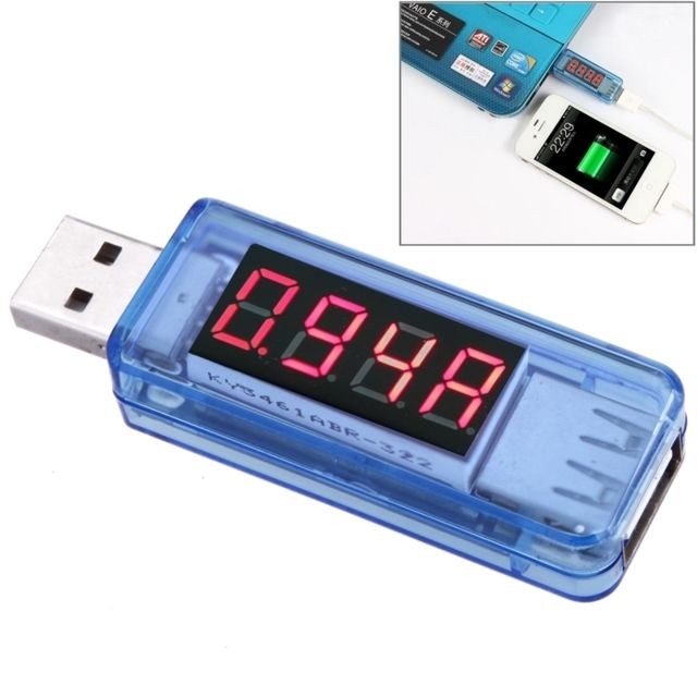 Wewoo - Voltmètre pour des téléphones portables / comprimés DG150 Docteur de charge de tension d'USB / appareil de contrôle actuel Wewoo  - Mètres