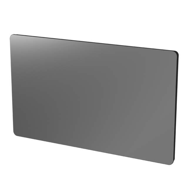 Cayenne - Panneaux Rayonnant en verre Miroir LCD 1500W - Cayenne Cayenne   - Radiateur rayonnant Electronique