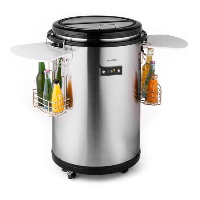 Klarstein - Réfrigérateur à Bar - Mr. Barbot - 50 litres - 4 paniers de Boisson - Mini Bar