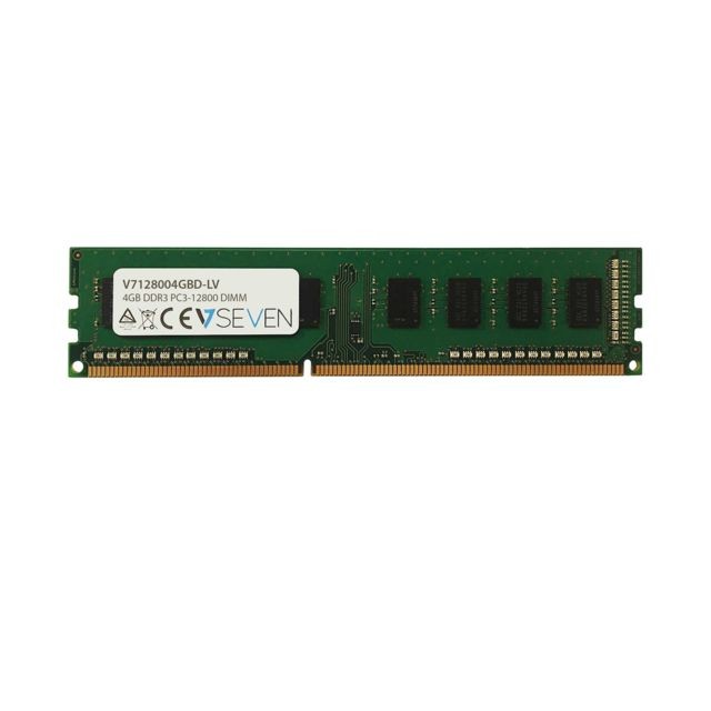 V7 - V7 DDR3 4Gb 1600MHz cl11 dimm pc3l-12800 1.35v (V7128004GBD-LV) - Bonnes affaires RAM PC Fixe