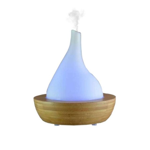Zen Arome - Diffuseur d'huiles essentielles Bambou et verre Hoki Genzu Zen Arome  - Bonnes affaires Brûle-parfums, diffuseurs