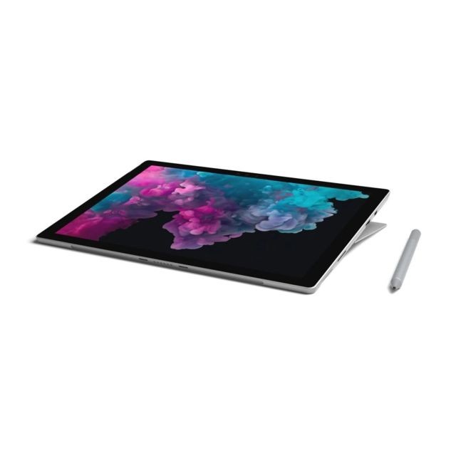 Tablette Windows Surface Pro 6  - Intel Core i5 8Go RAM - 128Go SSD - Platine