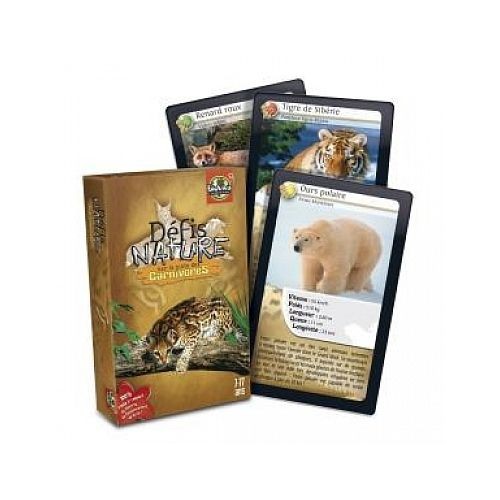 Defis Nature - Defis Nature Carnivores Defis Nature  - Jeux de cartes
