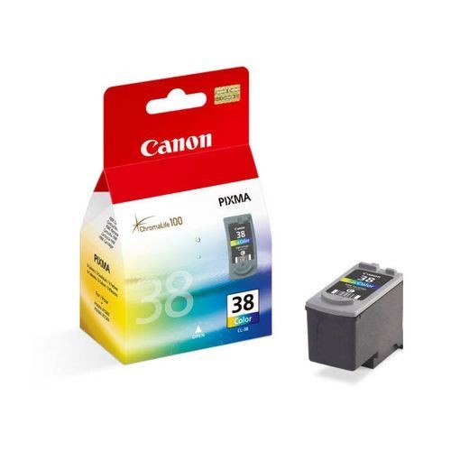 Canon - CANON - Cartouche d'encre 3 couleurs Cyan, Magenta, Jaune, CL-38 - 2146B001 - Cartouche d'encre