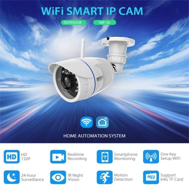 Caméra de surveillance connectée Wewoo