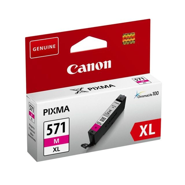 Canon - Cartouche CANON CLI-571XL M Grande capacité – Magenta - Cartouche d'encre