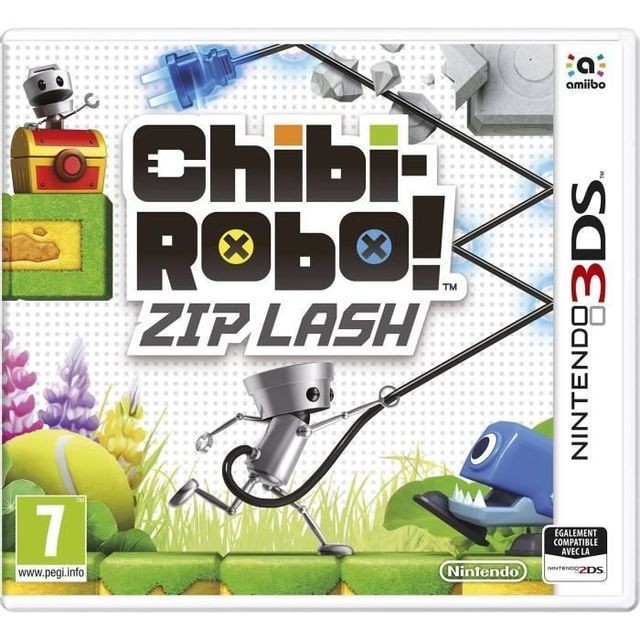 Jeux 3DS Nintendo Chibi-Robot ! Zip Lash Jeu 3DS