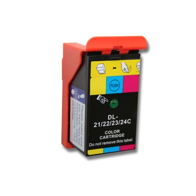 Vhbw - recharge, cartouches d'encre 3 couleurs, compatible avec DELL 21, 22, 23, 24, pour V313, V313W, V515, V515W, V715, V715W, P513, P513W, P713, P713W Vhbw  - Recharge cartouche encre