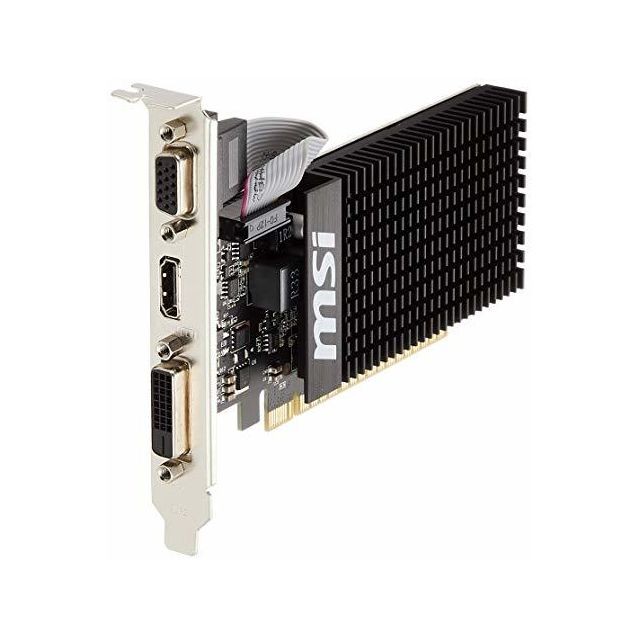 Msi - GeForce GT 710 1GD3H LP - Carte Graphique NVIDIA
