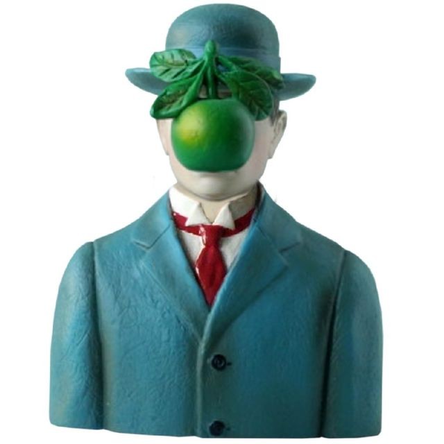 Parastone - Magritte - Sculpture Parastone - Fils de l'Homme pomme verte - 525H x 425L x 3 D Parastone  - Jeux & Jouets