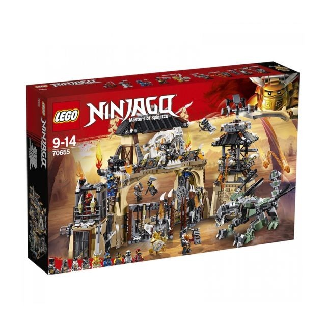 Lego - LEGO® NINJAGO® - La tanière du dragon - 70655 Lego - Jeux & Jouets