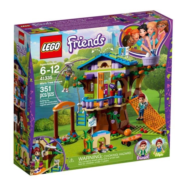 Lego - LEGO® Friends - La cabane dans les arbres de Mia - 41335 - Briques Lego