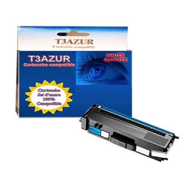 T3Azur - T3AZUR –  TN326C - Toner compatible Brother HL L8350CDW / L8350CDWT Cyan T3Azur  - Cartouche d'encre