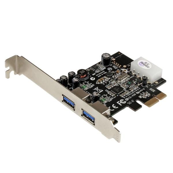 Startech - Carte contrôleur PCI Express à 2 ports USB 3.0 - Carte Contrôleur