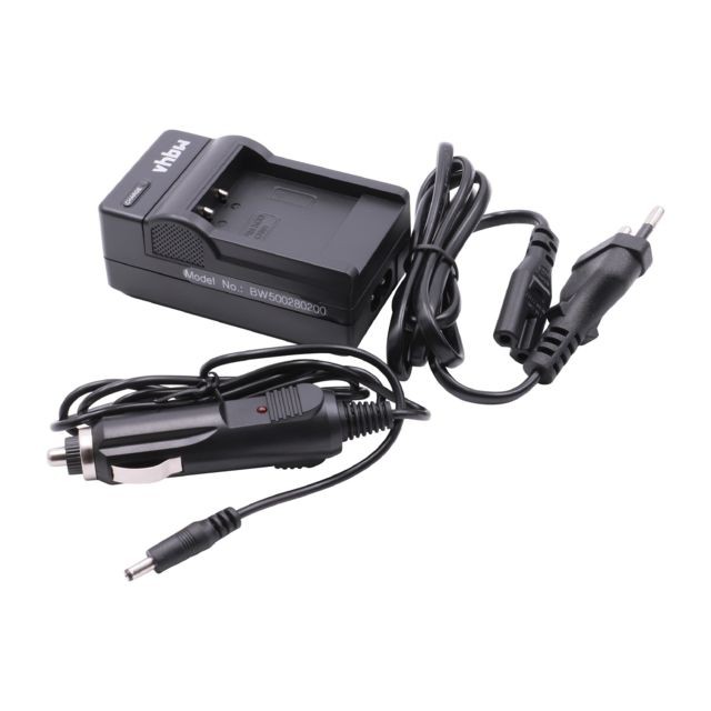 Batterie Photo & Video Vhbw vhbw chargeur avec prise allume-cigare pour Kodak EasyShare M1073 IS, M753 Zoom, M853 Zoom comme Klic-7001, DLi-213, VG0376122100001.