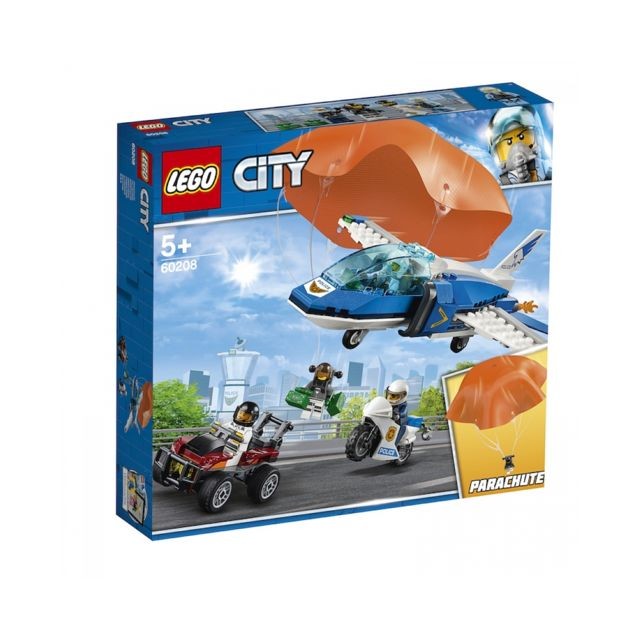 Lego - L'arrestation en parachute - 60208 Lego  - Jeux de construction