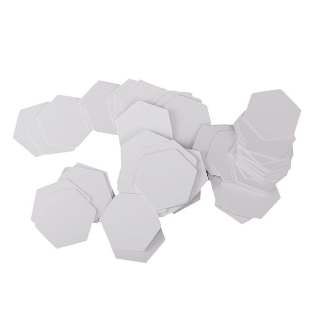marque generique - 100 pièces hexagonales anglais papier piecing quilting modèles artisanat 10mm marque generique  - Soin du linge