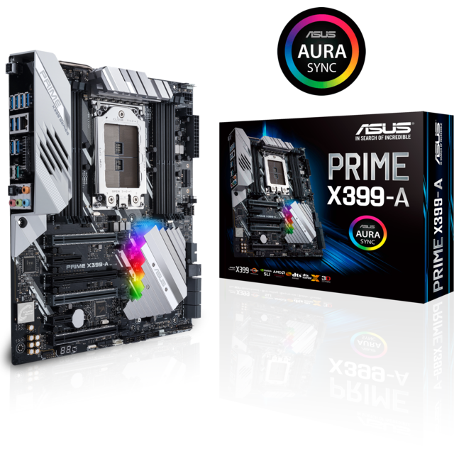 Asus - AMD X399 PRIME - ATX Asus  - Carte Mère Amd tr4