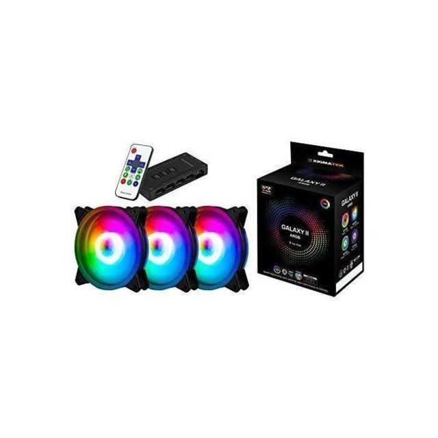 Xigmatek - Galaxy II Pro - Noir - RGB - 12 cm - Xigmatek
