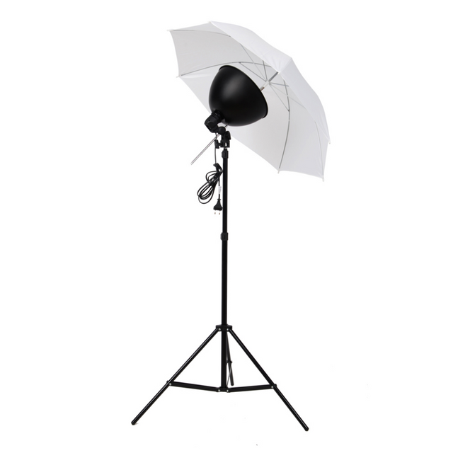 Tous nos autres accessoires vidaXL Ensemble d'éclairage de studio parapluies abat-jour et trépieds