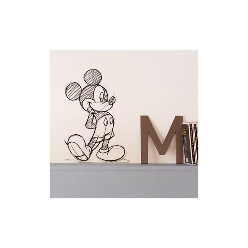 Autocollant mural sur mesure pour chambre de garçon Mickey Mouse. 