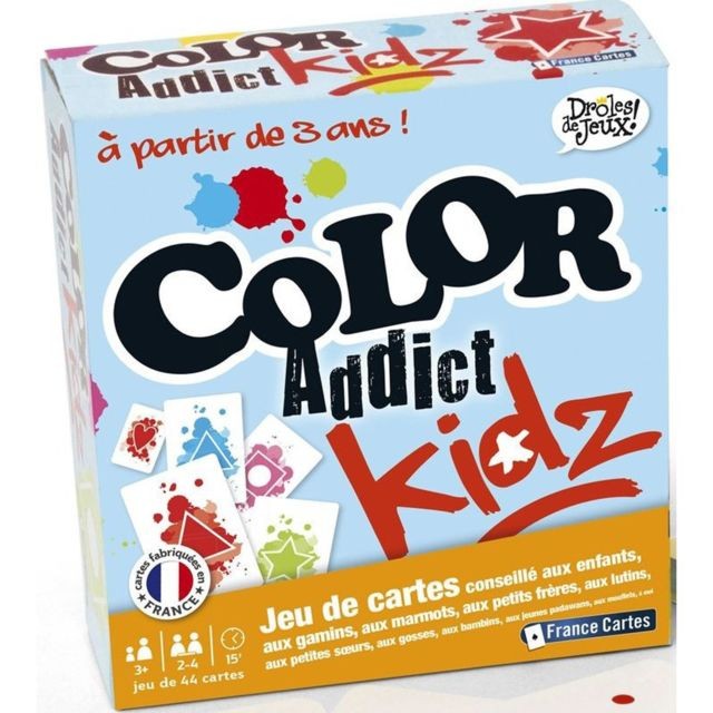 France Cartes - Color Addict Kidz France Cartes   - France Cartes