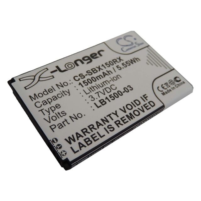 Vhbw - vhbw Li-Ion batterie 1500mAh (3.7V) pour mobile modem Huawei E5-0315, E50318, E5-0318, E5830, E5832, MiFi E6939, Pocket WiFi C01HW comme LB1500-03. Vhbw  - Modem / Routeur / Points d'accès