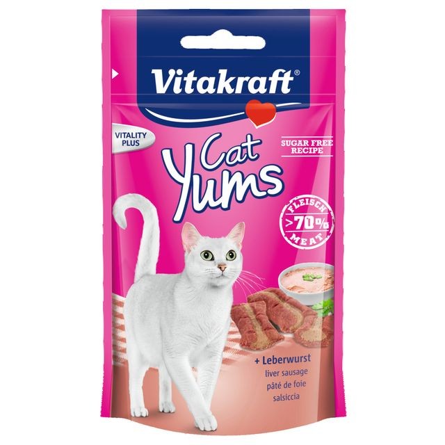 Vitakraft - Friandises Yums à la Pâté de Foie pour Chat - Vitakraft - 40g - Friandise pour chat