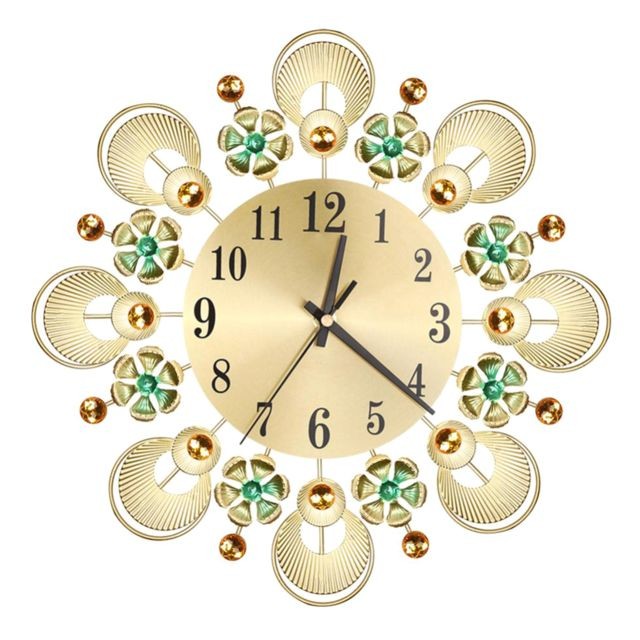 marque generique - Horloge murale décorative Grand Montre Luxe marque generique  - Horloge murale strass