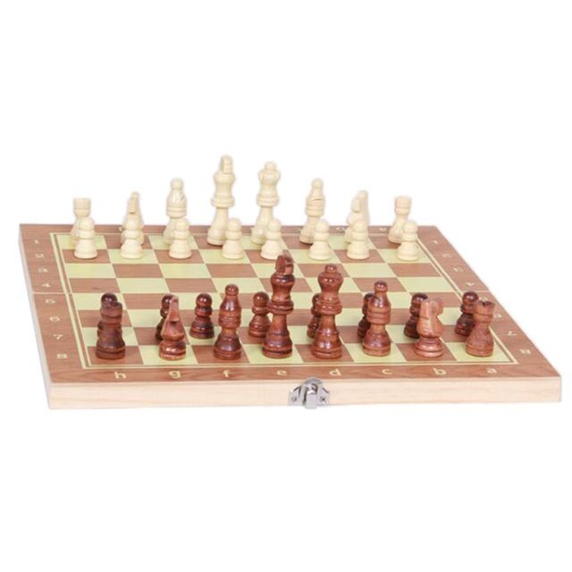marque generique Jeu échecs en bois Jeu société traditionnel Chess