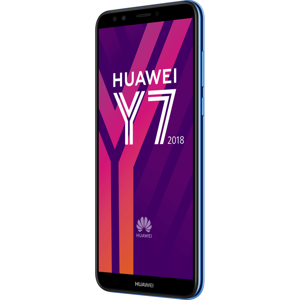 Smartphone Android Y7 2018 - Bleu