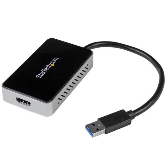 Startech - Adaptateur vidéo carte graphique externe USB 3.0 vers HDMI- avec hub USB - 1920 x 1200 Startech  - Convertisseur Audio et Vidéo  Startech