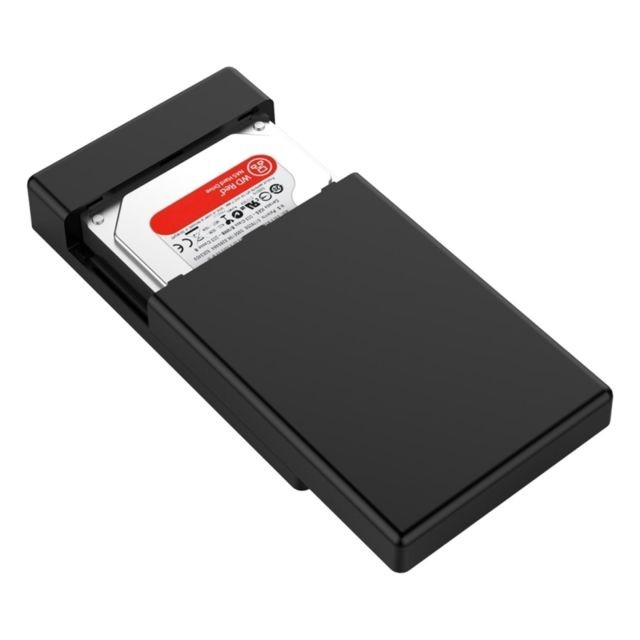 Wewoo - Boîtier disque dur noir 3588C3 SATA 3.0 vers USB-C / Type-C 2.5 / 3.5 pouces SSD / Support de stockage UASP Protocole - Boitier disque dur 3.5