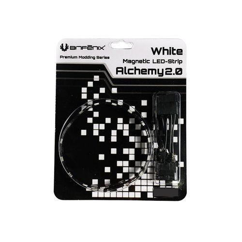 Néon PC Bitfenix Bande LED magnetique Alchemy 2.0 - 60 cm - Blanc
