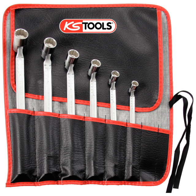 Ks Tools - Jeu de 6 clé à  douilles articulée  KS, 8x9-10x11-12x13-14x15-16x17-18x19 mm KS TOOLS 517.0310 Ks Tools  - Ks Tools