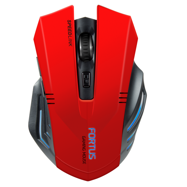 Souris FORTUS Gaming Mouse - Wireless, black