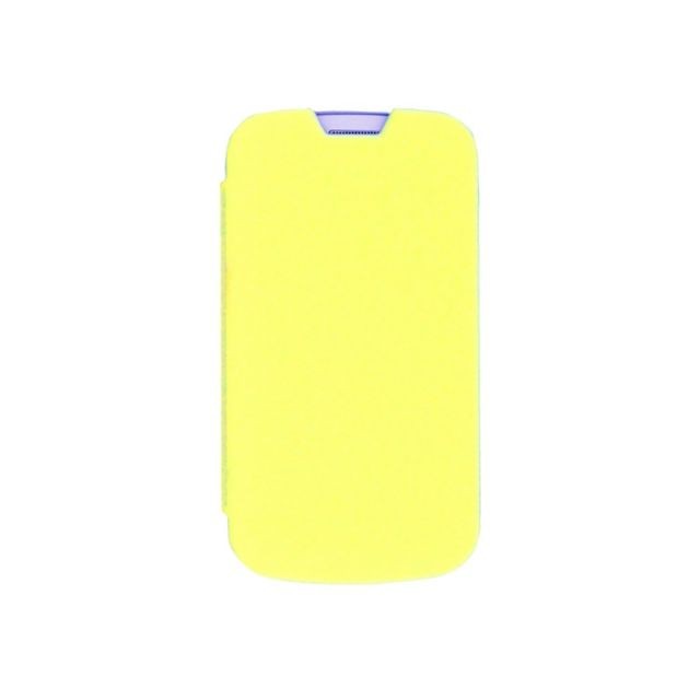 Blueway - Etui coque jaune made in France pour Samsung Galaxy Trend S7560 Blueway   - Blueway
