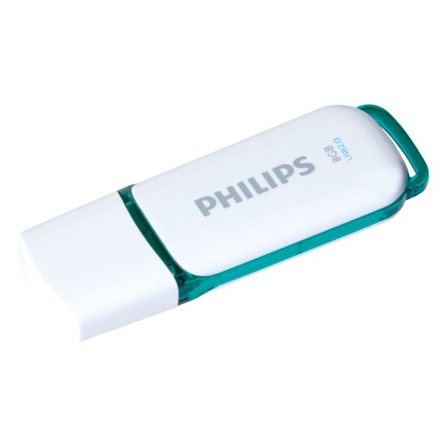 Philips - Clé USB Snow 2.0 - 8 Go - PHMMD8GBS200 - Vert Philips - Clé USB Philips