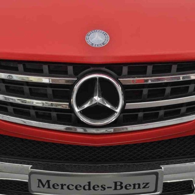 Vidaxl vidaXL Voiture électrique pour enfants Mercedes Benz ML350 Rouge 6 V