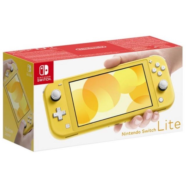 Nintendo - Console Nintendo Switch Lite Jaune Nintendo  - Idées cadeaux pour Noël Jeux et Consoles