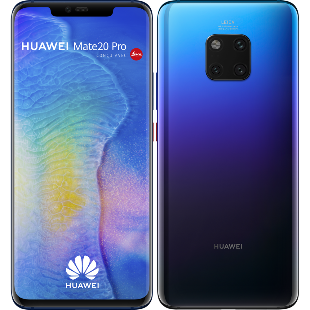 Smartphone Android Huawei Mate 20 Pro - 128 Go - Twilight