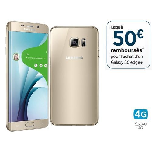 Samsung - Galaxy S6 Edge + 32Go or - Smartphone 5.7 (14,5 cm)