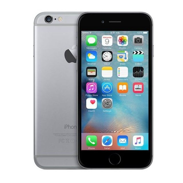 Apple - iPhone 6S 16 Go Gris Sidéral libre - iPhone 16 go